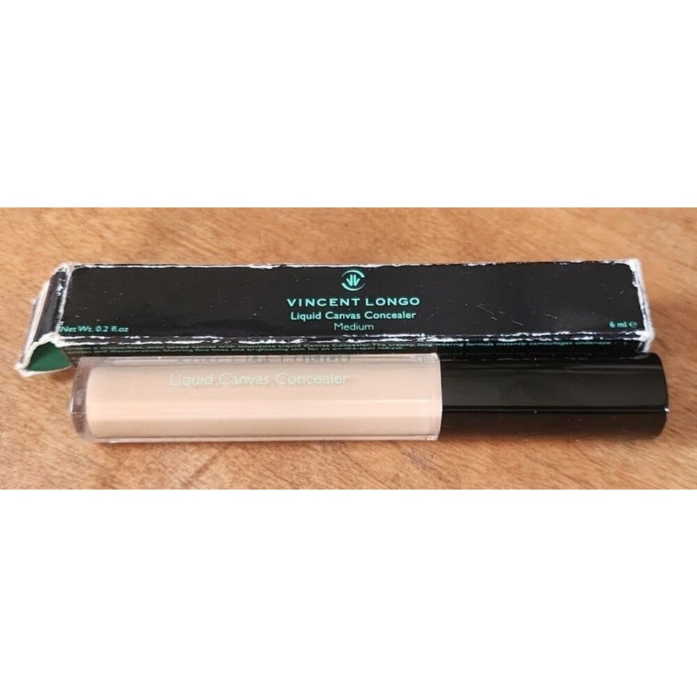 Vincent Longo Liquid Canvas Concealer Face Blemish Spot Conceal Shade Medium NIB